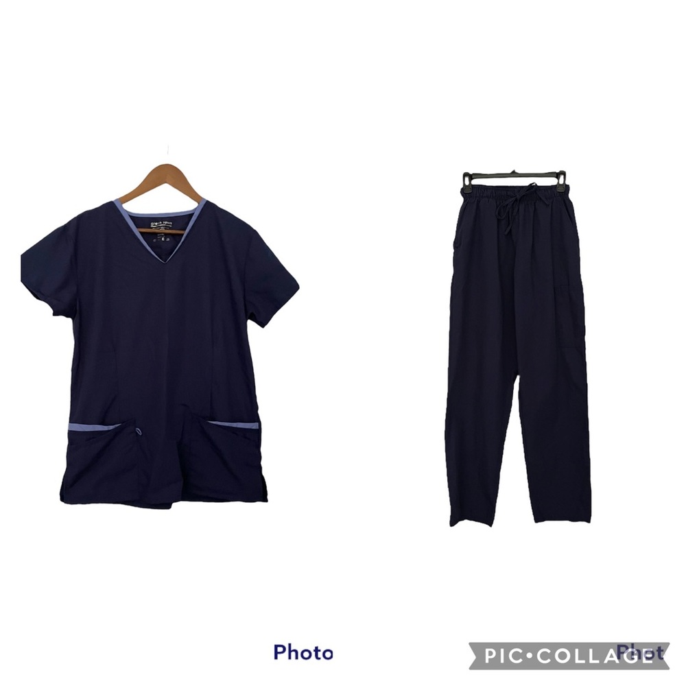 Green Town scrub set